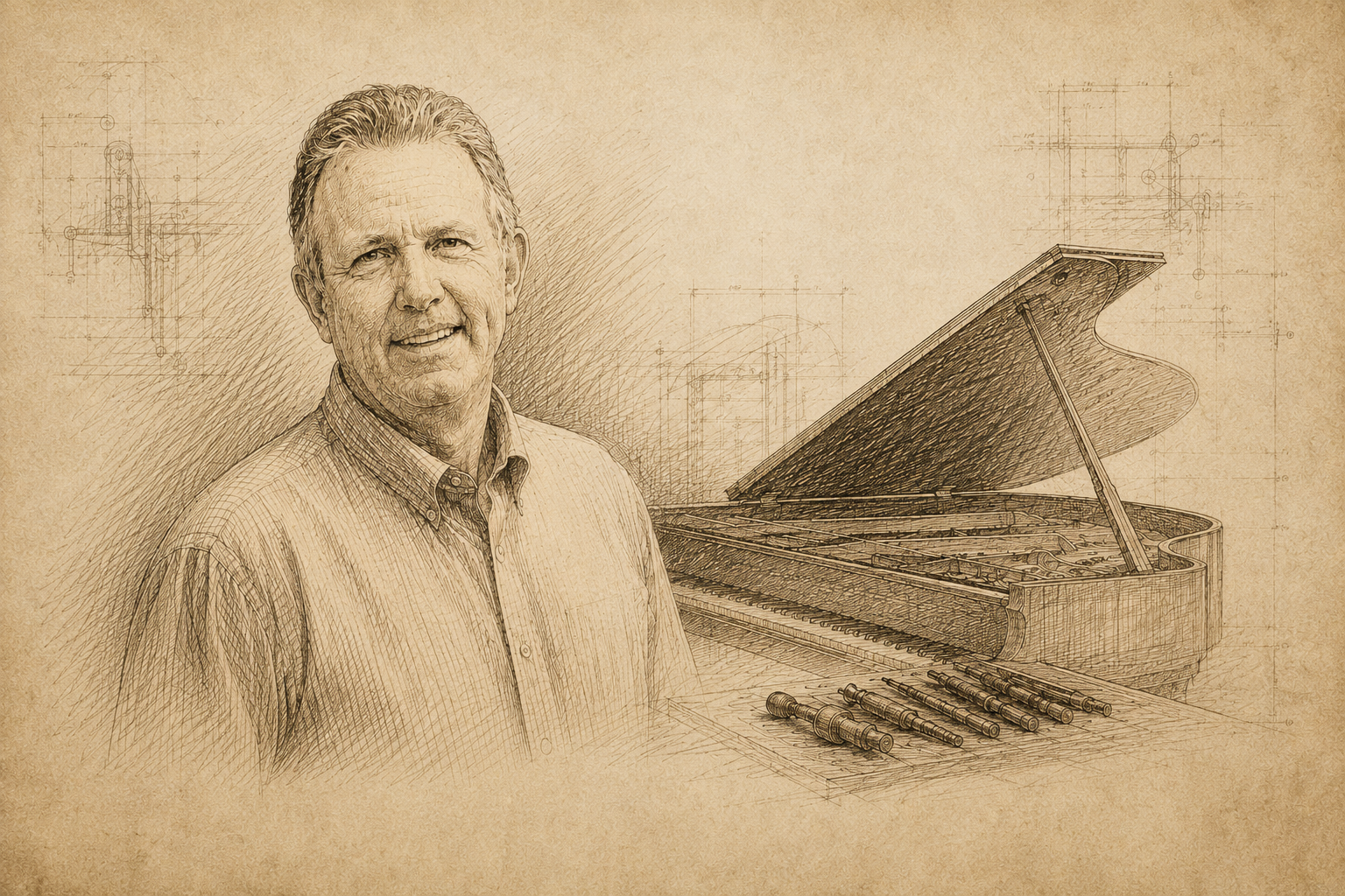 Piano service detail
